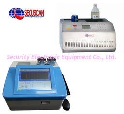 Automatic Cleaning Explosives Detector touch screen with high resolution