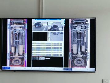 Système de criblage de dessous à canal double de véhicule pour détecter la contrebande, armes en frontière