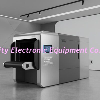 Scanner à rayons X 220AVC 50Hz pour bagages, résolution de fils métalliques inférieure à 0,0787 mm et poids d'environ 120 kg pour le contrôle